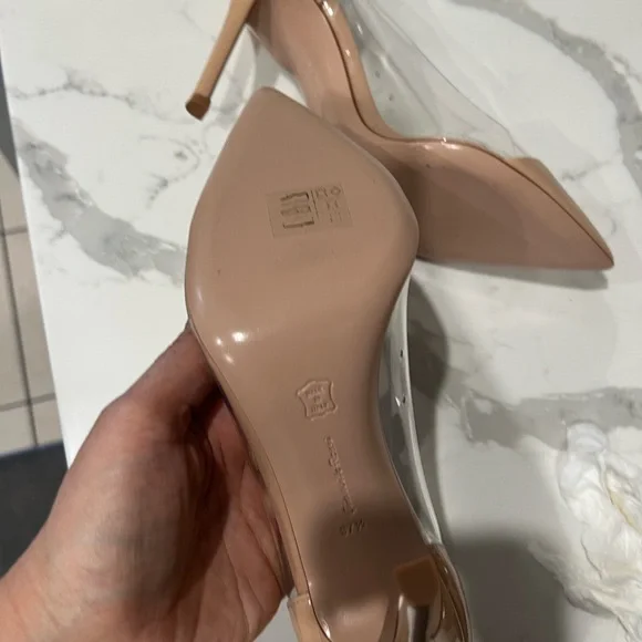 Gianvito Rossi Plexi Pumps size 37 1/2 - Picture 7 of 8